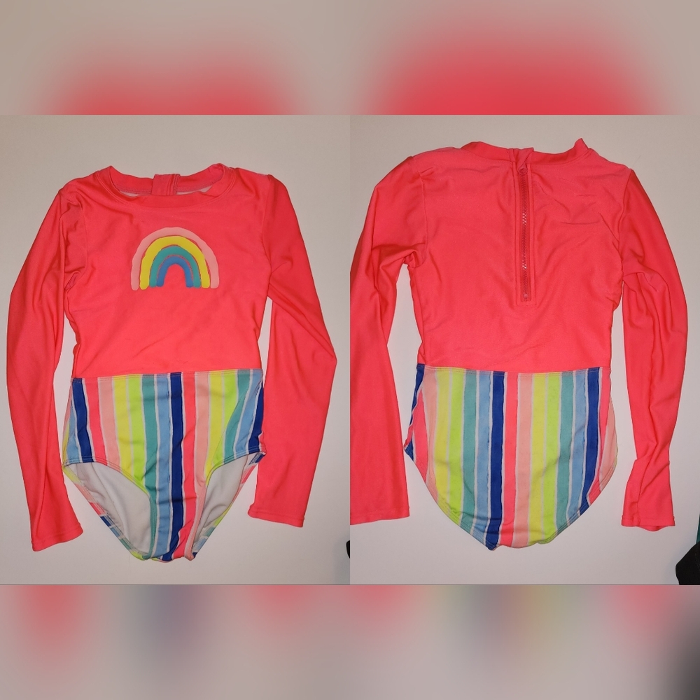 Cat & Jack 7/8 long sleeve swimsuit